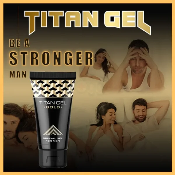 TITAN Gel Gold-Special Gel For Men (Tantra) 50ml - Image 2